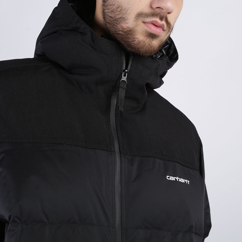 мужская черная куртка Carhartt WIP Larsen Jacket I026811 - цена, описание, фото 2